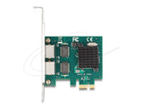 Мрежова карта Delock 2x Gigabit LAN RJ45 jack, PCI Express x1 V2.0