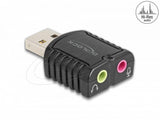 Delock Външна звукова карта, USB, 24 bit / 96 kHz