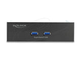 Delock Преден панел за кутия за 5.25″ с 2 x USB 5 Gbps Type-A