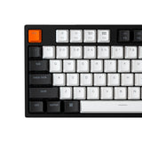 Геймърска механична клавиатура Keychron C1 TKL Gateron G Pro Red Switch, White Backlight