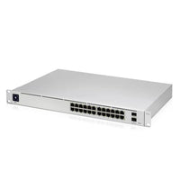 Суич Ubiquiti Networks UniFi USW-PRO-24, 24-портов Gigabit, Mонтаж в шкаф