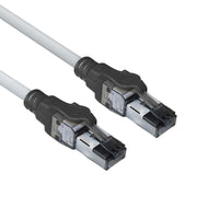 Мрежов пач кабел ACT S/FTP, CAT6a, RJ-45 - RJ-45, 3.0 m, Медни проводници, Сив