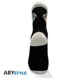 Чорапи ABYSTYLE HARRY POTTER Black & Grey Hogwarts