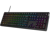 Геймърскa клавиатура HyperX Alloy Rise - Ultra-customizable, Hot-Swappable, Linear Switch, Ful-Size