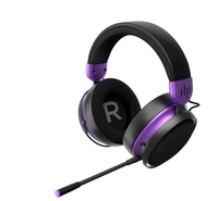 Геймърски безжични слушалки Dark Project Sono Wireless - Black/Violet