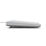 HAMA Жична клавиатура "CK-200", USB-A,USB-C, 8 мултимедийни клавиша, кирилизирана, бяла