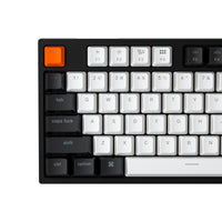 Геймърска механична клавиатура Keychron C1 TKL Gateron G Pro Brown Switch, White Backlight