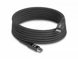 Delock Кабел USB-C, PD 60W, магнитна текстилна обвивка, 2 m