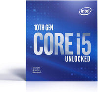 Процесор Intel Comet Lake-S Core I5-10600KF 6 cores 4.1Ghz (Up to 4.80Ghz) 12MB, 125W LGA1200, BOX