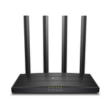 Безжичен рутер TP-Link Archer C6U AC1200, 2.4/5 GHz, 300 - 867Mbps, 10/100/1000