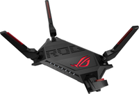 Геймърски Безжичен Рутер ASUS ROG Rapture GT-AX6000, Dual-Band WiFi 6 (802.11ax), MU-MIMO, IPv6, OFDMA, AiMesh, AiProtection Pro, 4804Mbps(6000Mbps Boost)