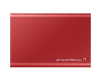 Външен SSD Samsung T7 Indigo Red SSD 2TB, USB-C, Червен