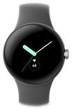 Смарт часовник GOOGLE Pixel Watch 41mm (LTE) Polished Silver/Charcoal