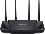 Безжичен рутер ASUS RT-AX58U V2, AX3000 Dual Band WiFi 6 (802.11ax), MU-MIMO, IPv6, OFDMA, AiMesh, AiProtection Pro, 2402 Mbps