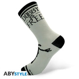 Чорапи ABYSTYLE HARRY POTTER Black & Grey Dobby
