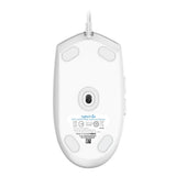 Геймърска мишка Logitech G102 LightSync, RGB, Оптична, Жична, USB, Бяла