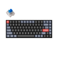 Геймърска механична клавиатура Keychron K2 Pro Hot-Swappable Keychron K Pro Mechanical Blue Switch, RGB Backlight Plastic Frame