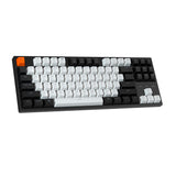 Геймърска механична клавиатура Keychron C1 TKL Gateron G Pro Red Switch, White Backlight