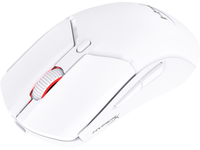 Геймърска мишка HyperX Pulsefire Haste 2 Mini, Wireless, RGB, USB, Бял