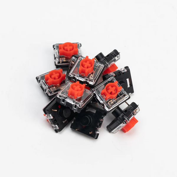 Суичове за механична клавиатура Keychron Low Profile Red Switch Set 110 броя