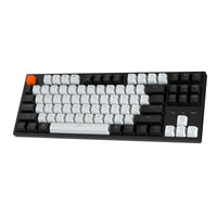 Геймърска механична клавиатура Keychron C1 TKL Gateron G Pro Red Switch, White Backlight