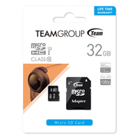 Карта памет Team Group 32GB Micro SDHC/SDXC UHS-I CARD + SD Adapter