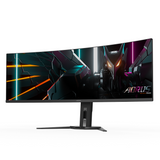 Гейминг монитор GIGABYTE AORUS CO49DQ 49" QD-OLED, DQHD (5120x1440), Curved 1800R, 144 Hz, 0.3ms, 10-bit