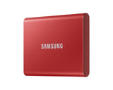 Външен SSD Samsung T7 Indigo Red SSD 500GB, USB-C, Червен