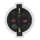 Удължителен кабел HAMA Powerplug, Шуко мъжко, Шуко женско, Допълнителен контакт, 3.0 m, Бял