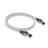 Мрежов пач кабел ACT S/FTP, CAT6a, RJ-45 - RJ-45, 1.5 m, Медни проводници, Сив