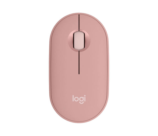 Безжична оптична мишка LOGITECH Pebble 2 M350s, Tonal Rose, USB