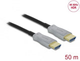 Оптичен кабел Delock, HDMI 4K, 60 Hz, 50 m