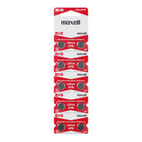 Бутонна микроалкална батерия MAXELL LR-44 /AG13/ 1,55V 10 бр./pack  цена за 1 бр.