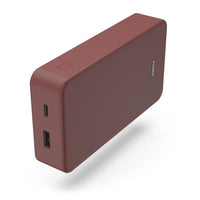 HAMA Външна батерия "Colour 20", 20000 mAh, 2 изхода: USB-C, USB-A, червена