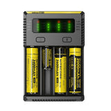 Зарядно у-во NITECORE i4, Universal Charger, LiIon & NIMH, 18650, CR123; AA, AAA, C, D