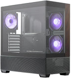 Кутия CoolerMaster Elite 690 Wood - Черна