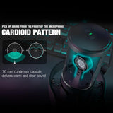 Настолен микрофон FIFINE A8V RGB - Black