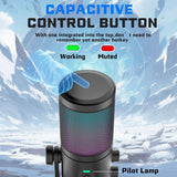 Настолен микрофон FIFINE AM6 RGB - Black