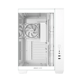 Кутия ASUS A32 PLUS Tempered Glass + 4 ARGB Вентилатора - White