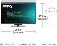 Монитор за програмиране BenQ RD320U, 31.5"