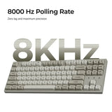 Геймърска Механична клавиатура Keychron C1 Pro 8K QMK - Super Banana Switch