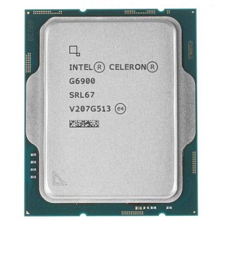 Процесор Intel Celeron G6900, 3.4GHz, 4MB, 46W, LGA1700, TRAY