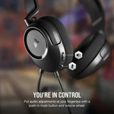 Геймърски слушалки с микрофон Corsair HS35 SURROUND v2 7.1 Dolby Audio 3.5mm/USB