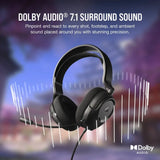 Геймърски слушалки с микрофон Corsair HS35 SURROUND v2 7.1 Dolby Audio 3.5mm/USB