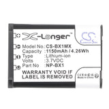 Батерия за фотоапарат SONY NP-BX1 LiIon 3.7V 1150mAh  Cameron Sino