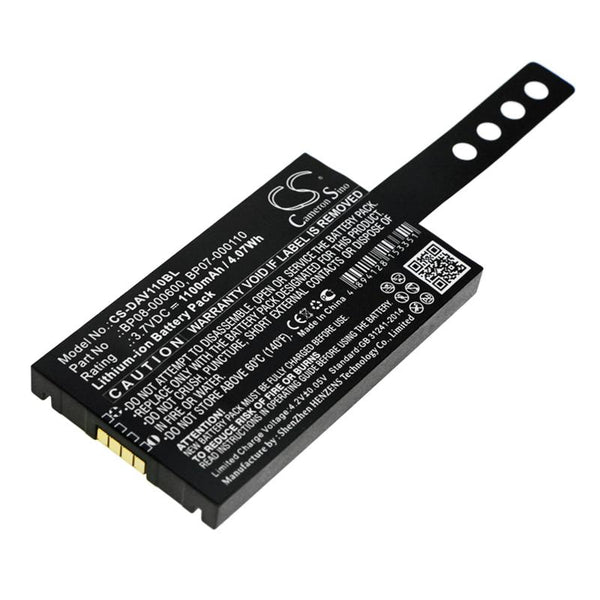 Батерия за баркод скенер Datalogic Memor NFP, Memor X3  BP08-00011A  LiIon  3.7V 1100mAh Cameron Sino