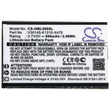 Батерия за мобилен телефон Gigaset GL390, GL590 V30145-K1310-X470  LiIon 3,7V 800mAh CAMERON SINO