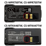 Батерия за радиостанция Motorola APX2000, DP2400, XPR 7350  Liion  7,4V 2200mA Cameron Sino