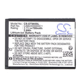 Батерия за мобилен телефон  ALCATEL 2010D, One Touch 356, One Touch 665  CAB22B0000C1 LiIon 3,7V 700mAh CAMERON SINO