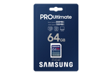 Карта памет Samsung PRO Ultimate SD Card 64GB UHS-I , U3, V30